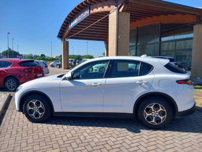 Alfa Romeo Stelvio Stelvio 2.2 TDI Q4 190cv AT8 Auto Super Business PREZZO REALE!!!! Bianco usata Corciano