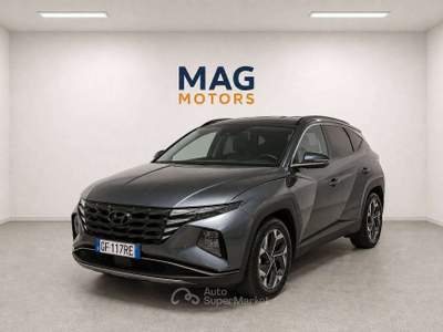 Hyundai Tucson Tucson III 2021 1.6 t-gdi 48V Exellence Leather Pack 2wd imt Blu/Azzurro usata Pianopoli