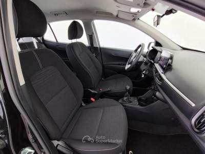 Kia Picanto 1.0 12V 5 porte Urban Nero usata Lurate Caccivio