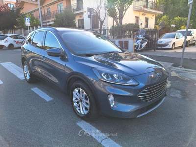 Ford Kuga 1.5 EcoBlue 120CV - UNIPRO TAGLIANDATA Blu/Azzurro usata Ciampino