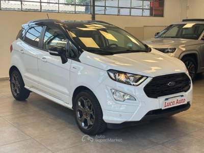 Ford EcoSport 1.0 EcoB. 125CV S&S ST-Line *NAVI*PELLE*TELECAMERA Bianco usata Cologno Monzese