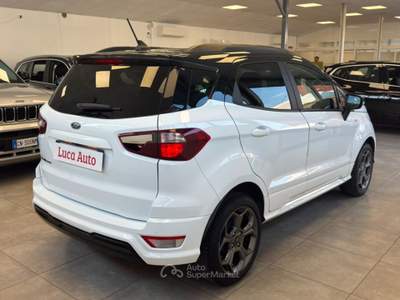 Ford EcoSport 1.0 EcoB. 125CV S&S ST-Line *NAVI*PELLE*TELECAMERA Bianco usata Cologno Monzese