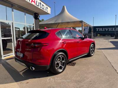 Alfa Romeo Stelvio 2.2 Turbodiesel 190 CV AT8 Q4 Ti Rosso usata Cadeo