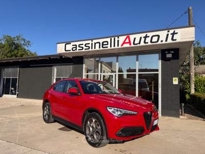 Alfa Romeo Stelvio 2.2 Turbodiesel 190 CV AT8 Q4 Ti Rosso usata Cadeo