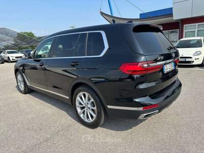 BMW X7 X7 xdrive30d auto 7posti TETTO/PELLE - GA455NX Nero usata Basiliano
