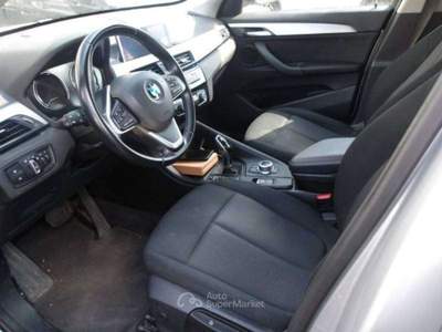 BMW X1 X1 sdrive 18d Business Advantage auto - GG442RD Argento usata Basiliano