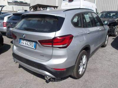 BMW X1 X1 sdrive 18d Business Advantage auto - GG442RD Argento usata Basiliano