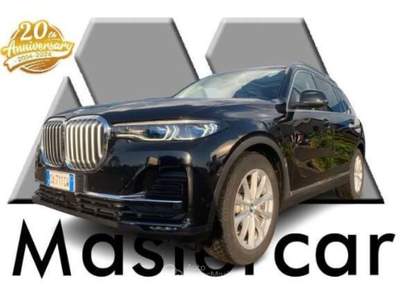 BMW X7 X7 xdrive30d TETTO-PELLE auto 7posti - GA711GW Blu/Azzurro usata Basiliano