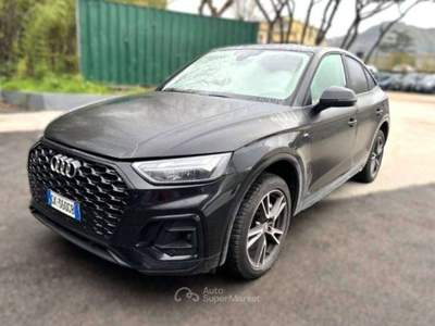 Audi Q5 Q5  Sportback  Sportback 50 2.0 tfsi e S line quat Nero usata Basiliano