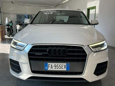 Audi Q3 2.0 tdi Sport 4Edition quattro 150cv Bianco usata BRESCIA