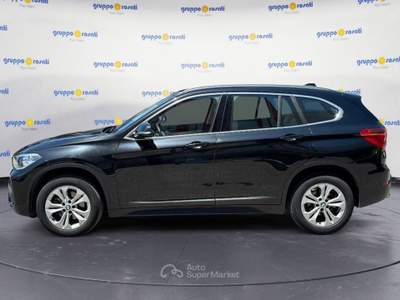 BMW X1 F48 sdrive18d Advantage auto my18 Nero usata Roma