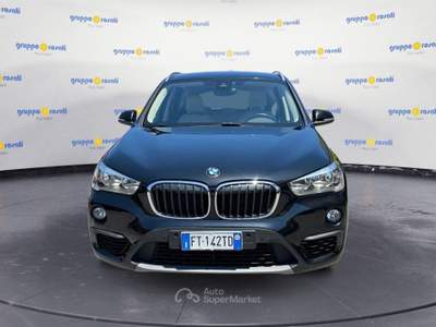 BMW X1 F48 sdrive18d Advantage auto my18 Nero usata Roma