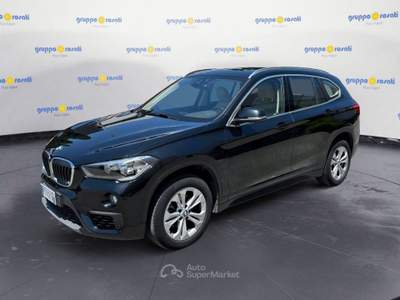 BMW X1 F48 sdrive18d Advantage auto my18 Nero usata Roma