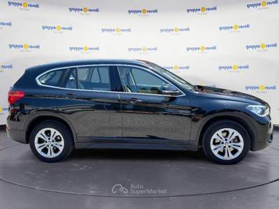BMW X1 F48 sdrive18d Advantage auto my18 Nero usata Roma