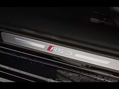 Audi RS 3 Vettura ufficiale Nero usata Bagnolo Mella