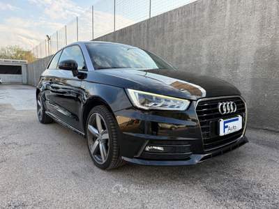 Audi A1 S-Line Exterior,cerchi diamantati,Climatronic,ecc. Nero usata San Michele Salentino