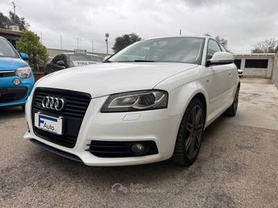 Audi A3 170 CV Quattro S-Line,Bluetooth,Climatronic Biz.,ecc. Bianco usata San Michele Salentino