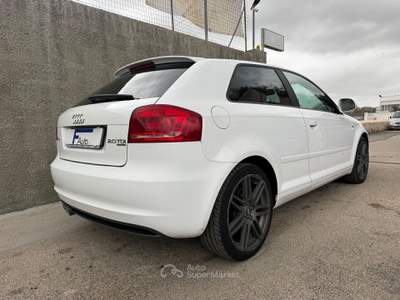 Audi A3 170 CV Quattro S-Line,Bluetooth,Climatronic Biz.,ecc. Bianco usata San Michele Salentino