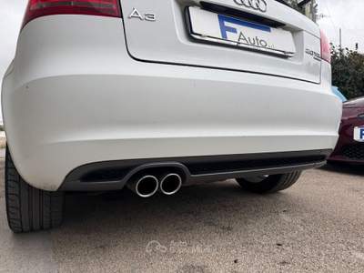 Audi A3 170 CV Quattro S-Line,Bluetooth,Climatronic Biz.,ecc. Bianco usata San Michele Salentino