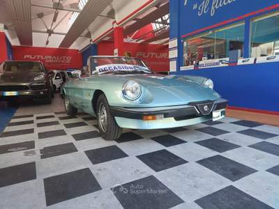 Alfa Romeo Spider Aerodinamica ASI.s Blu/Azzurro usata Fino Mornasco
