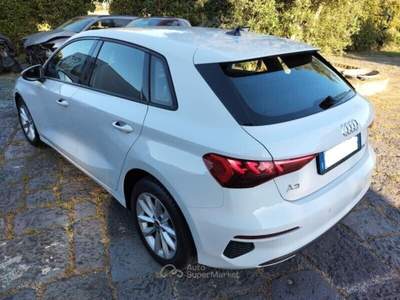 Audi A3 SPB 35 TFSI S tronic G-TRON Business Advanced Bianco usata Ferrara