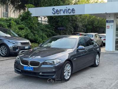BMW Serie 5 520d 520 520d Luxury Grigio usata San Lazzaro di Savena