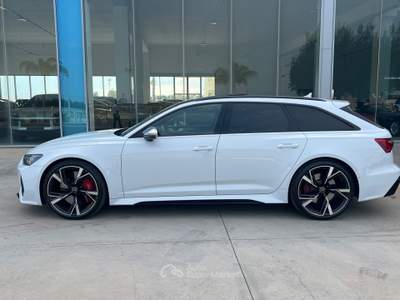 Audi RS 6 RS6 Avant 4.0 TFSI V8 quattro tiptronic - possibilità noleggio no scoring Bianco usata Gela