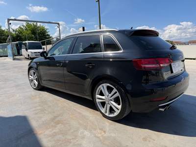 Audi A3 AUDI A3 S-LINE INTERNO / ESTERNO S-TRONIC UNICO PROPRIETARIO Nero usata Telese Terme