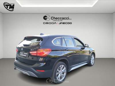 BMW X1 X1 sDrive18d xLine Nero usata Prato