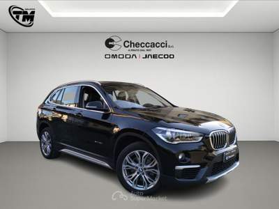 BMW X1 X1 sDrive18d xLine Nero usata Prato