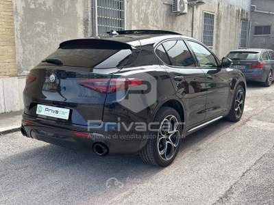 Alfa Romeo Stelvio ALFA ROMEO Stelvio 2.2 Turbodiesel 210 CV AT8 Q4 Veloce Nero usata San Benedetto del Tronto