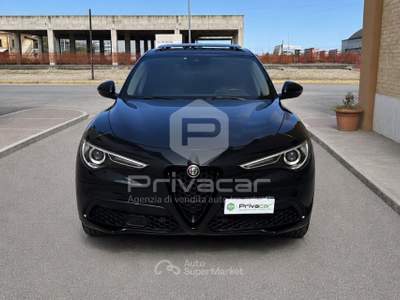Alfa Romeo Stelvio ALFA ROMEO Stelvio 2.2 Turbodiesel 210 CV AT8 Q4 Veloce Nero usata San Benedetto del Tronto