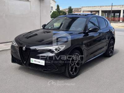 Alfa Romeo Stelvio ALFA ROMEO Stelvio 2.2 Turbodiesel 210 CV AT8 Q4 Veloce Nero usata San Benedetto del Tronto