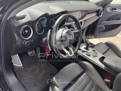 Alfa Romeo Stelvio ALFA ROMEO Stelvio 2.2 Turbodiesel 210 CV AT8 Q4 Veloce Nero usata San Benedetto del Tronto