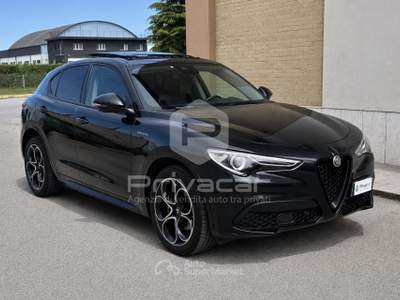 Alfa Romeo Stelvio ALFA ROMEO Stelvio 2.2 Turbodiesel 210 CV AT8 Q4 Veloce Nero usata San Benedetto del Tronto