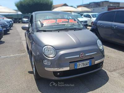 Fiat 500 1.2 Lounge GPL di Serie 2013 Grigio usata Qualiano