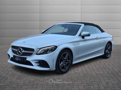 Mercedes-Benz Classe C C cabrio 180 premium Bianco usata Rivoli