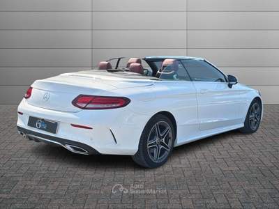 Mercedes-Benz Classe C C cabrio 180 premium Bianco usata Rivoli