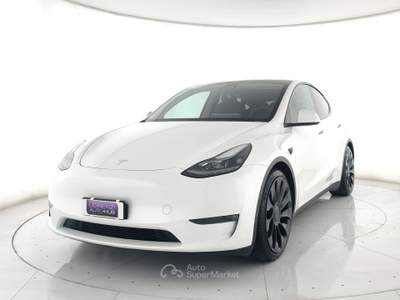 Tesla Model Y Model y performance dual motor awd autopilot+c.21" Bianco usata Ghedi