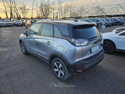 Opel Crossland Crossland 1.5 ecotec Edition 120cv at6 GH546JB Argento usata Basiliano