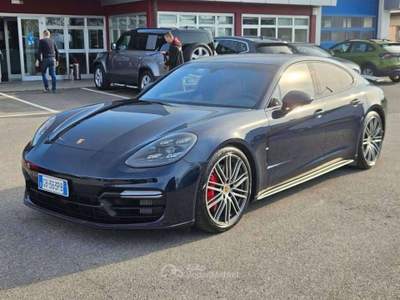 Porsche Panamera Panamera II 2017 Berlina 4.0 GTS auto - GB363PB Blu/Azzurro usata Basiliano