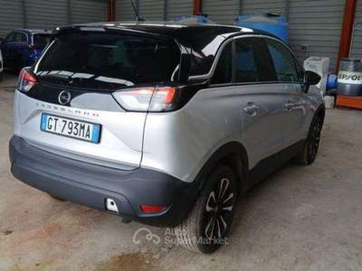 Opel Crossland NEOPATENTATI 1.2 Elegance AUTOMATICA TG: GT793MA Grigio usata Basiliano