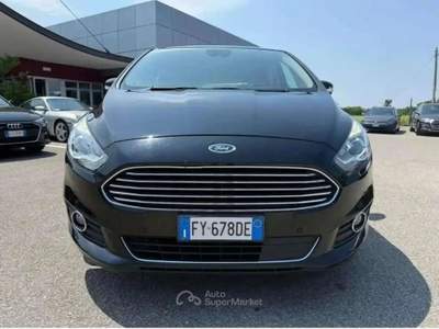 Ford S-Max 2.0 ecoblue 150cv Titanium Business Auto - FY678DE Nero usata Basiliano