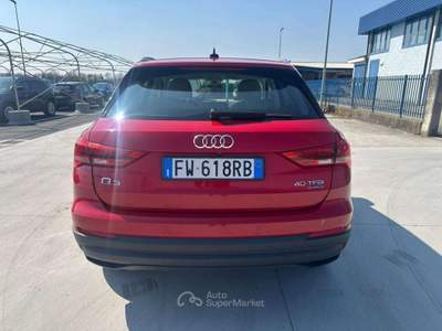 Audi Q3 Q3 40 2.0 tfsi Business quattro PELLE -FW618RB Rosso usata Basiliano