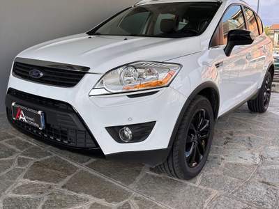 Ford Kuga 2.0 tdci Titanium 4wd 163cv Bianco usata Bagnolo Piemonte