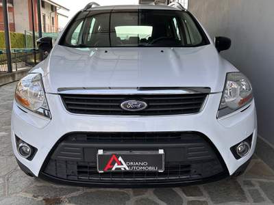 Ford Kuga 2.0 tdci Titanium 4wd 163cv Bianco usata Bagnolo Piemonte