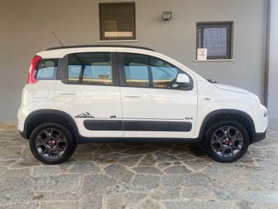 Fiat Panda Panda 0.9 t.air turbo 4x4 85cv E6 Bianco usata Bagnolo Piemonte