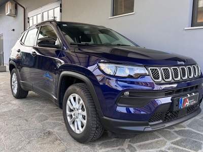Jeep Compass 1.3 turbo t4 phev Longitude 4xe auto Blu/Azzurro usata Bagnolo Piemonte