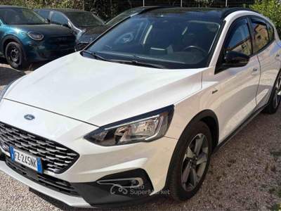 Ford Focus 1.0 EcoBoost 125 CV Active Bianco usata Monterotondo