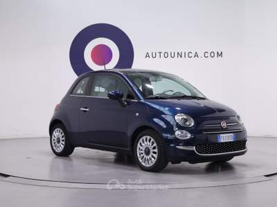 Fiat 500 1.2 EASYPOWER LOUNGE TETTO PANORAMA Blu/Azzurro usata Brescia